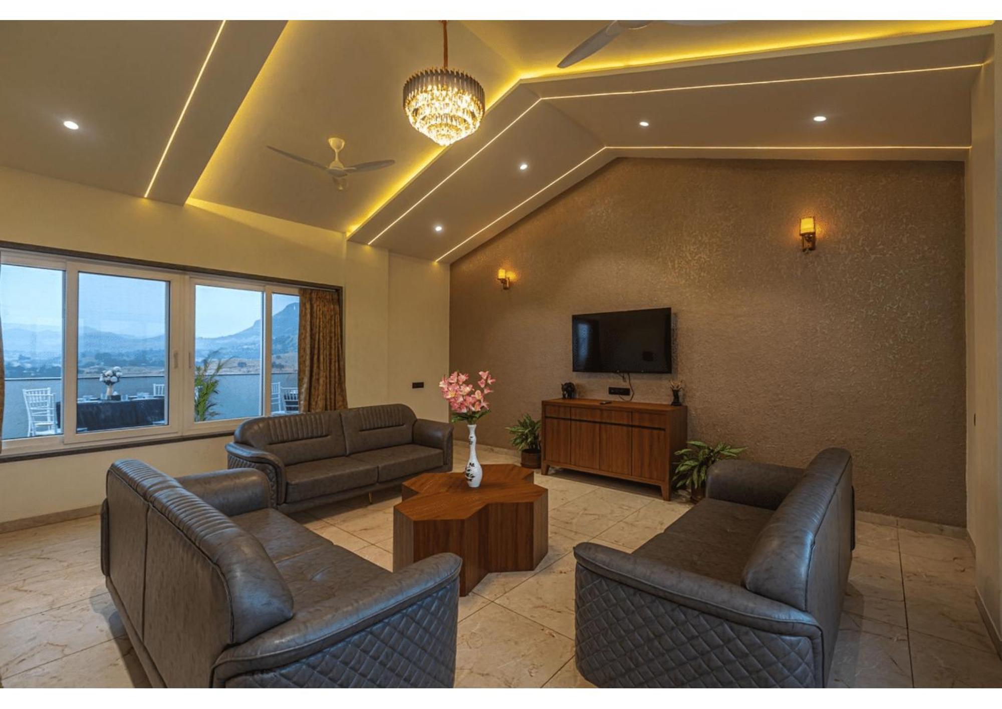 Mountain Glory 8Bhk By Tensorstays, Pool & Theater Igatpuri Exterior photo